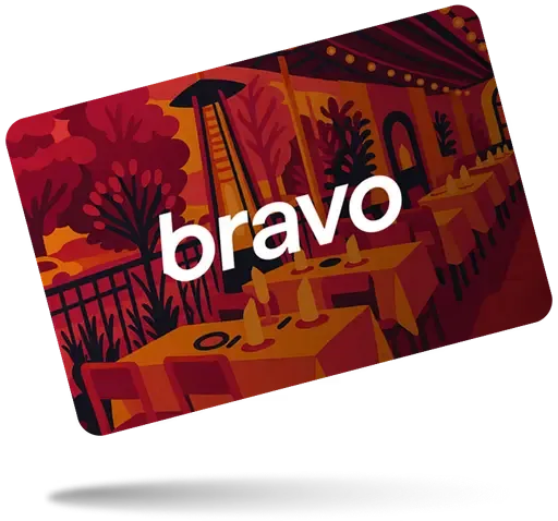 Bravo gift card